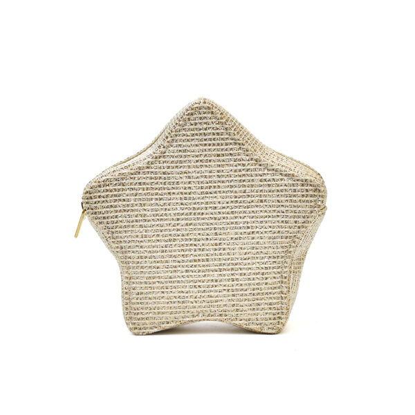 Glitter Fabric Starfish Coin Purse