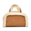 Fluffy Teddy Suede Top Handle Bag Plush Winter Women Handbag Bulk